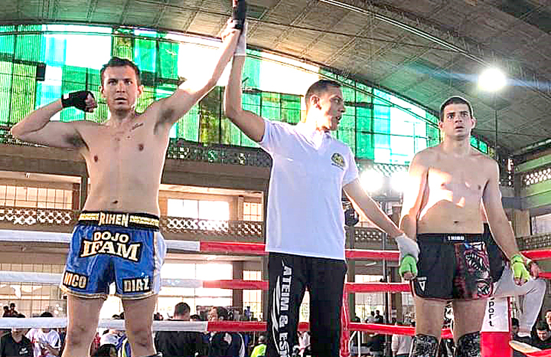 Kick Boxing: El “Rabioso” Díaz será parte de la selección que participará en el mundial de España