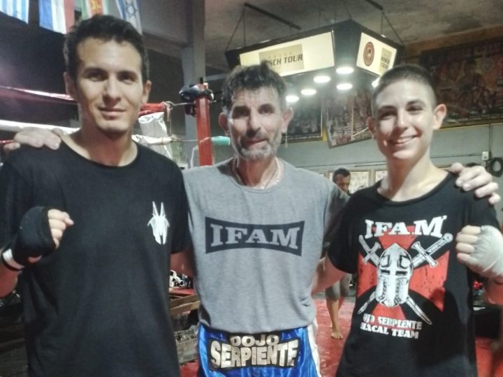 Master class de Kick Boxing en General Pinto