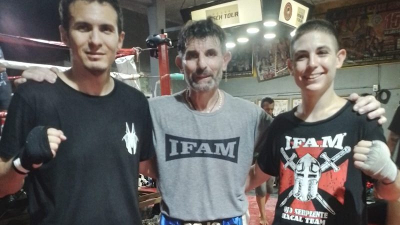 Master class de Kick Boxing en General Pinto