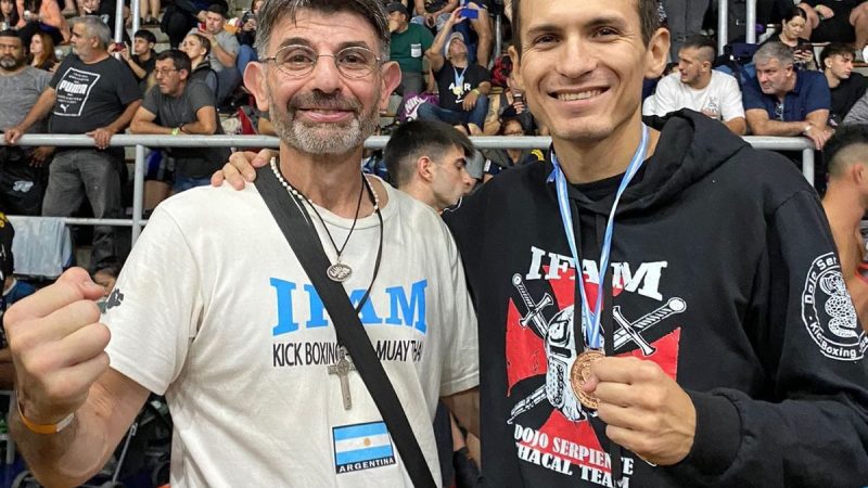 Kick Boxing: Nicolás Díaz compitió en la Copa Argentina