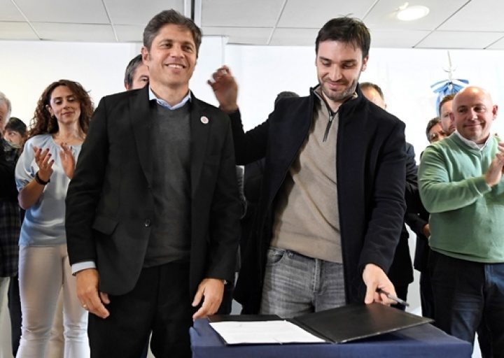 Kicillof y Torres firman convenio de colaboración para fortalecer el sistema sanitario chubutense