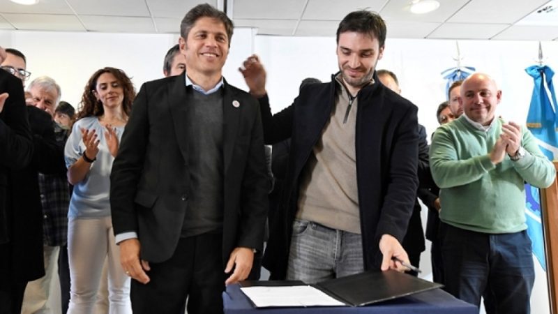 Kicillof y Torres firman convenio de colaboración para fortalecer el sistema sanitario chubutense