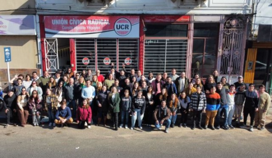 Encuentro de militantes de la Juventud Radical de la Cuarta Sección