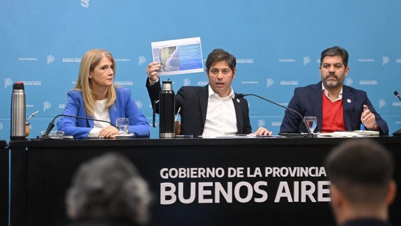 Planta de GNL: Kicillof apuntó a Milei y habló de “capricho ideológico” y “venganza”