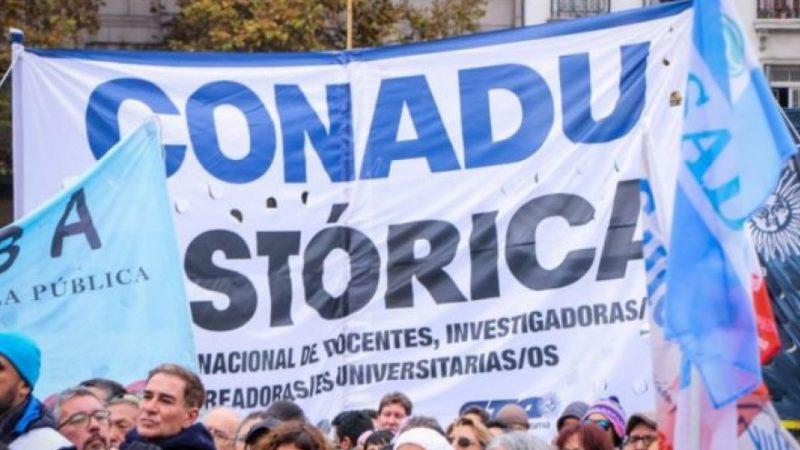 Nuevo paro universitario de cinco días contra el ajuste de Milei