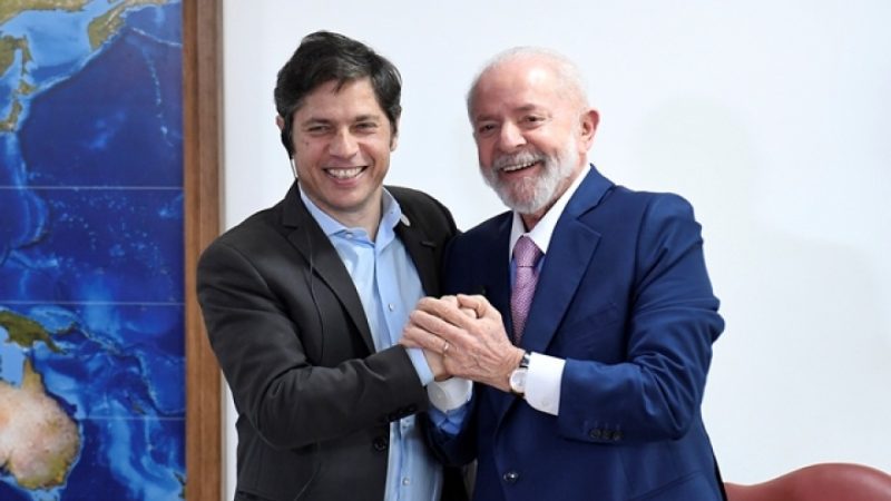 Kicillof se reunió con Lula da Silva y consolida su imagen presidenciable