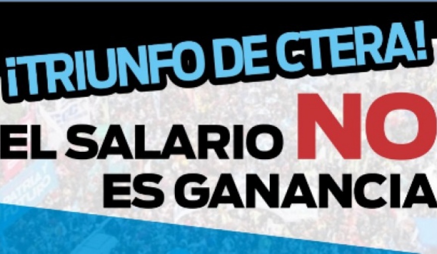 La justicia suspendió el cobro de Ganancias a los docentes