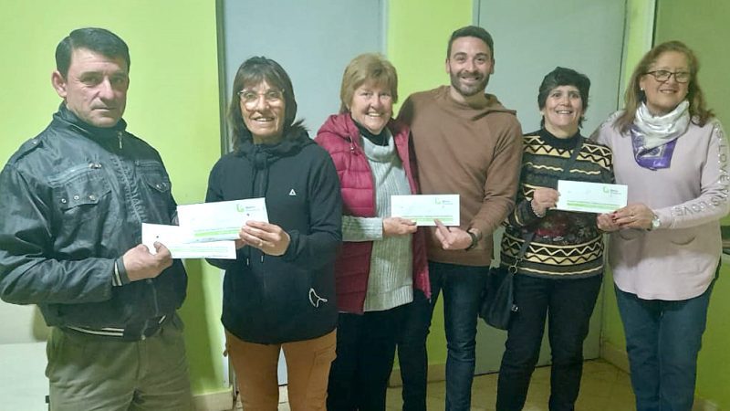 Se realizó el sorteo de la cuota 5 de la rifa de la Casa de los Abuelos