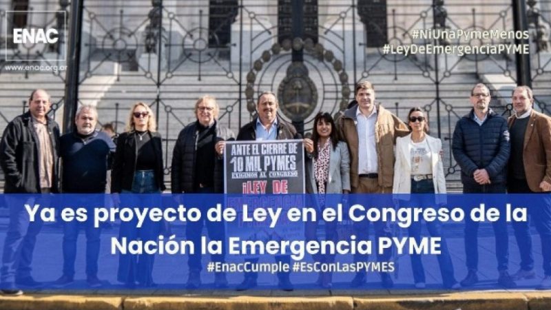 Diputados presentan en el Congreso Nacional proyecto de Emergencia Pyme