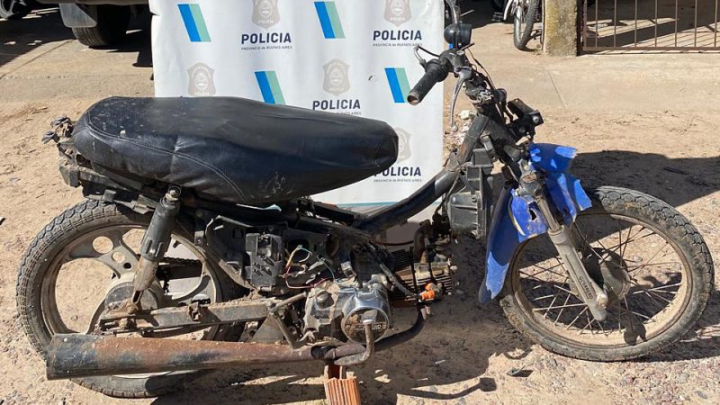 Allanamientos y secuestros de varias motos