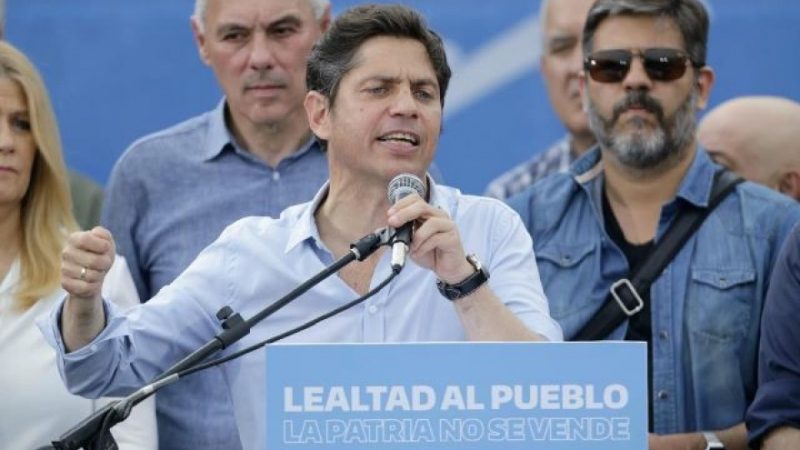 Axel Kicillof: “Este desastre de Milei no dura para siempre”