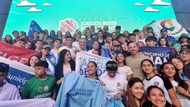 Kicillof inauguró los Juegos Bonaerenses 2024