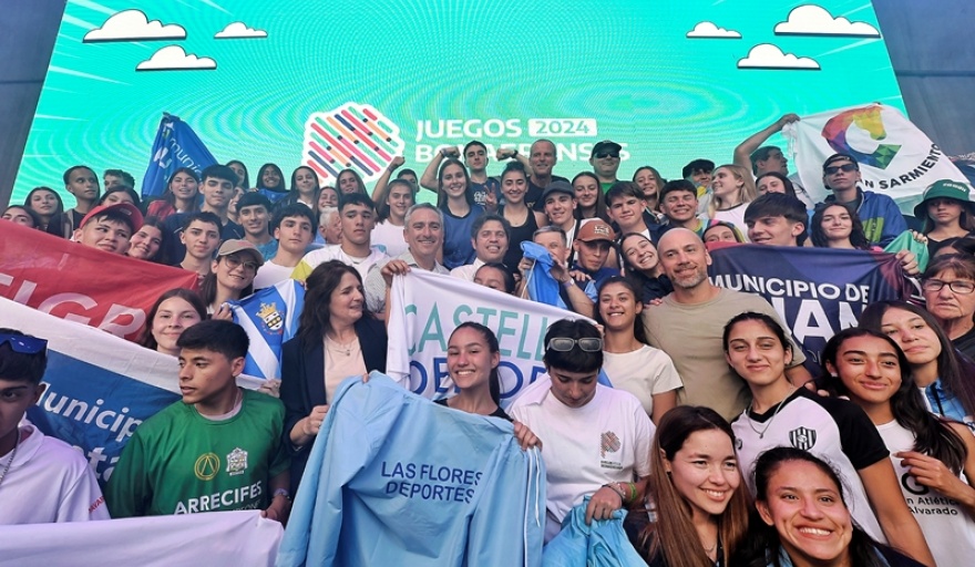 Kicillof inauguró los Juegos Bonaerenses 2024