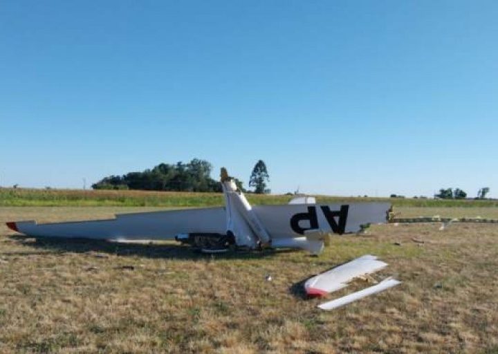 Tragedia aérea: fallece piloto de planeador durante el aterrizaje