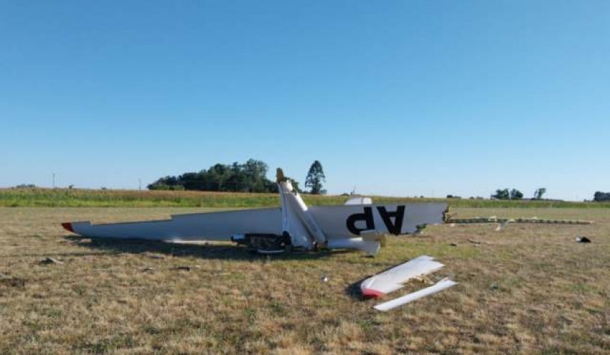 Tragedia aérea: fallece piloto de planeador durante el aterrizaje