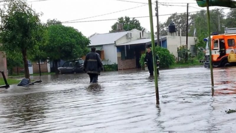 La ciudad de América anegada tras un fuerte temporal