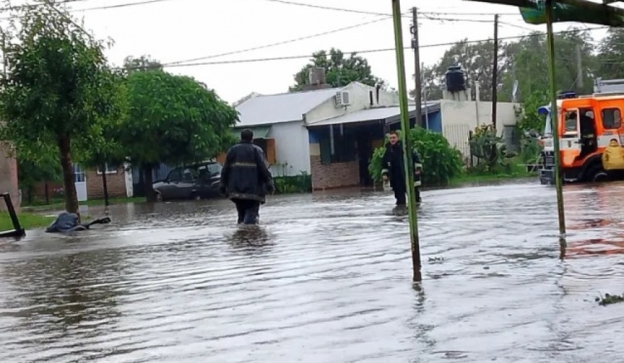 La ciudad de América anegada tras un fuerte temporal