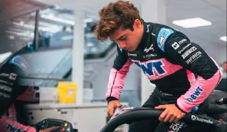 Franco Colapinto tuvo su primer test en pista con Alpine en Barcelona