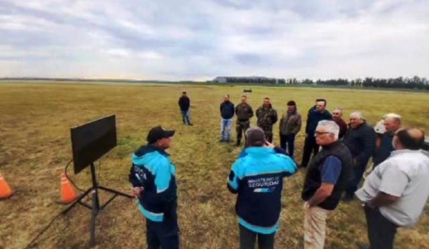 Presentan Dron de Seguridad en Balcarce, pero no lo incorporan al control local