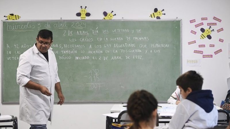 Por sexto año consecutivo, la provincia de Buenos Aires arranca las clases en término