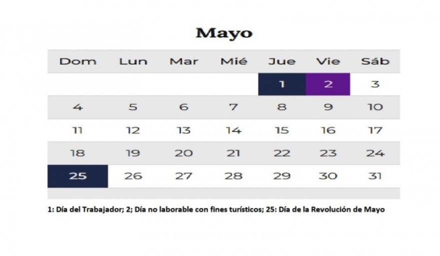 En pocos días se viene otro nuevo fin de semana de cuatro días