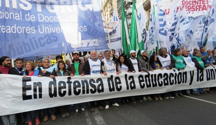 Las universidades organizan una nueva Marcha Federal Universitaria