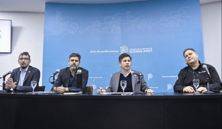 Kicillof reclamará $100 mil millones a Nación y pide retomar obras hídricas paralizadas