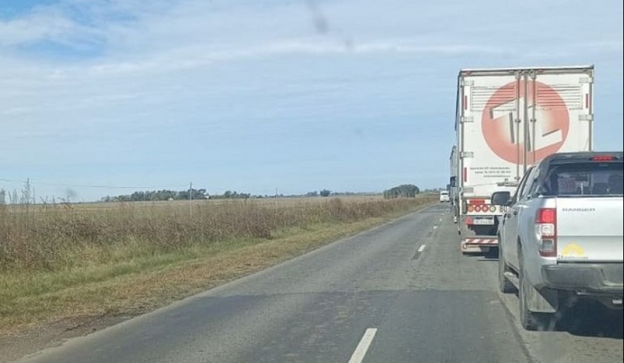 Por el corte en la Ruta 9 la Sociedad Rural habla de “terrorismo vial” y abandono estatal