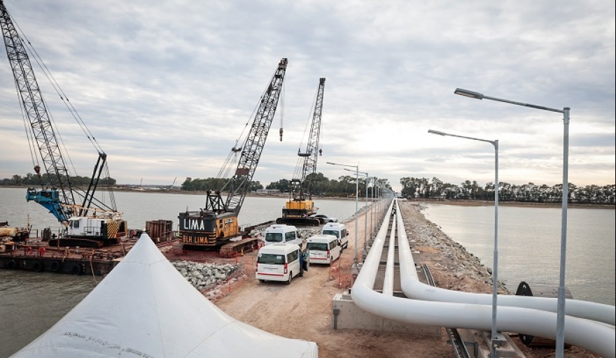 Inauguran obra clave en Puerto de Coronel Rosales que permite duplicar el despacho de petróleo